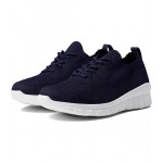 Galaxy Navy Knit with White Sole