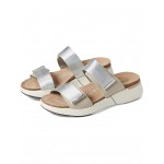 Calliope Soft Ivory Leather/Soft Silver Leather/Silver Gray