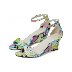 Vera-Wedge Pink Floral Fabric