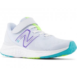 New Balance Kids Fresh Foam Arishi v4 Bungee Lace with Hook-and-Loop Top Strap (Little Kid)
