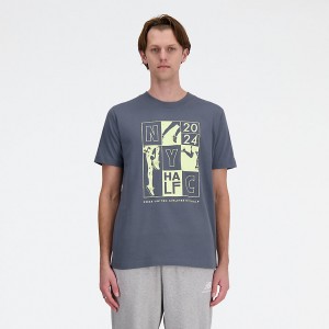 Men's United Airlines NYC Half Graphic T-Shirt