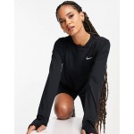 Nike Running Element Dri-FIT crew long sleeve t-shirt in black