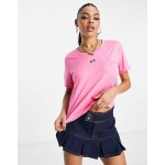 Nike Training Icon Clash Dri-FIT cropped t-shirt in pink