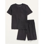 Breathe On Tee And Shorts Set For Boys Hot Deal