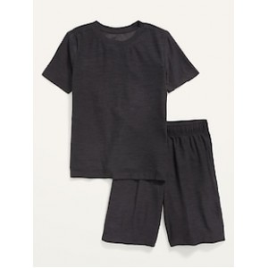 Breathe On Tee And Shorts Set For Boys