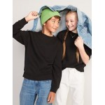 Gender-Neutral Crew-Neck Sweatshirt for Kids Hot Deal