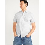 Classic Fit Textured Dobby Everyday Shirt