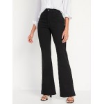 High-Waisted Wow Black Flare Jeans