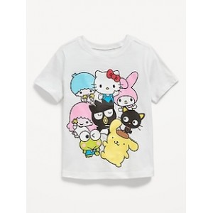 Matching Hello Kitty Graphic T-Shirt for Toddler Girls