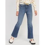 High-Waisted Flare Jeans for Girls Hot Deal