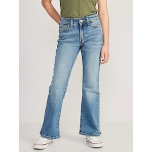 High-Waisted Built-In Tough Flare Jeans for Girls Hot Deal