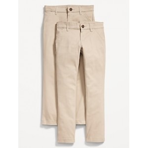 School Uniform Skinny Chino Pants 2-Pack for Girls Hot Deal