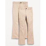 School Uniform Boot-Cut Pants 2-Pack for Girls Hot Deal