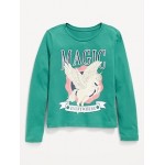 Long-Sleeve Graphic T-Shirt for Girls