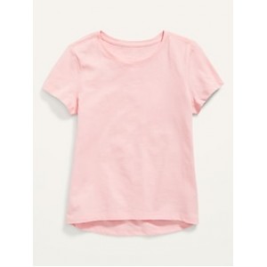 Short-Sleeve Softest Solid T-Shirt for Girls