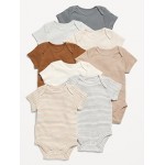 Unisex Bodysuit 8-Pack for Baby