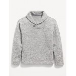Long-Sleeve Sweater-Fleece Pullover Sweater for Boys