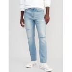 Slim Built-In Flex Ripped Jeans Hot Deal
