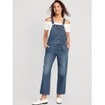 Slouchy Straight Jean Overalls Hot Deal