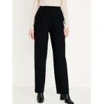 Extra High-Waisted Taylor Trouser Straight Pants