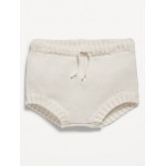 Sweater-Knit Organic-Cotton Bloomer Shorts for Baby