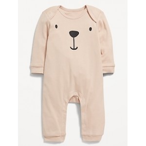 Unisex Organic-Cotton Graphic One-Piece for Baby