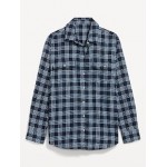 Loose Flannel Boyfriend Shirt