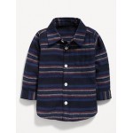 Long-Sleeve Striped Linen-Blend Shirt for Baby