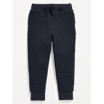 Quilted Jogger Pants for Toddler Boys