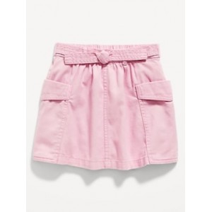 Belted Cargo Skirt for Toddler Girls