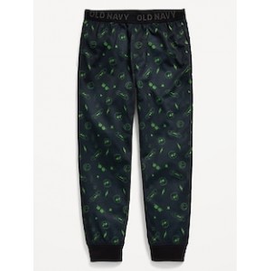 Printed Jersey-Knit Pajama Jogger Pants for Boys