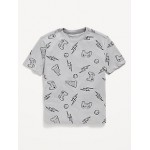 Softest Printed Crew-Neck T-Shirt for Boys Hot Deal