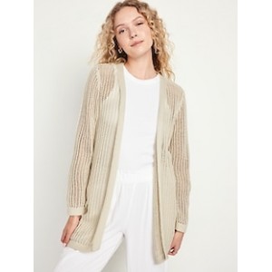 Open-Front Longline Sweater Hot Deal