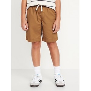 Knee Length Twill Jogger Shorts for Boys