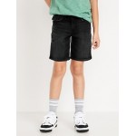 Above Knee 360° Stretch Ripped Jean Shorts for Boys