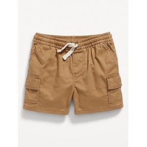 Functional Drawstring Cargo Shorts for Baby
