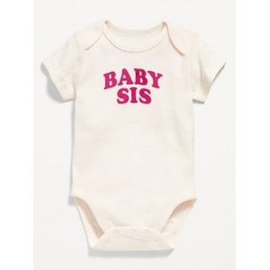 Short-Sleeve Graphic Bodysuit for Baby