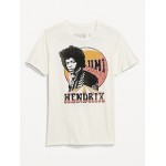 Jimi Hendrix Gender-Neutral T-Shirt for Adults