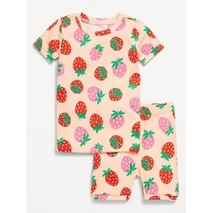 Printed Unisex Snug-Fit Pajama Set for Toddler & Baby