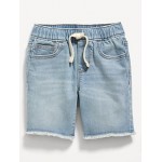 360° Stretch Pull-On Jean Shorts for Toddler Boys