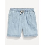 Above Knee Pull-On Jean Shorts for Boys