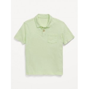 Short-Sleeve Pocket Polo Shirt for Boys Hot Deal