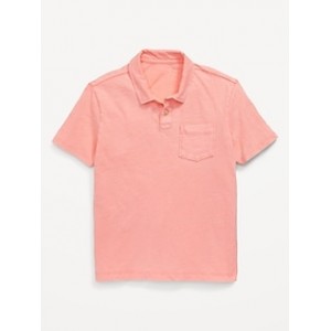 Short-Sleeve Pocket Polo Shirt for Boys