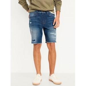 Slim Ripped Jean Shorts -- 9.5-inch inseam Hot Deal