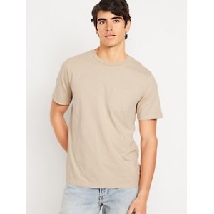 Crew-Neck Pocket T-Shirt