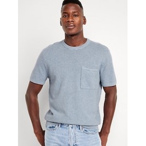 Sweater-Knit T-Shirt Hot Deal