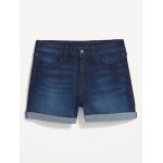 High-Waisted Wow Jean Shorts -- 3-inch inseam Hot Deal