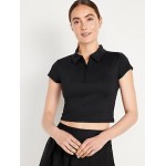 PowerSoft Crop Polo Hot Deal