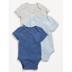 Short-Sleeve Bodysuit 3-Pack for Baby Hot Deal