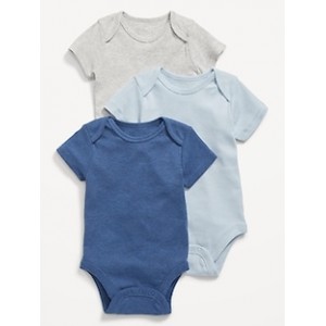 Short-Sleeve Bodysuit 3-Pack for Baby Hot Deal